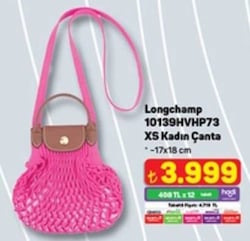 Longchamp 10139HVHP73 Kadın Çanta XS Pembe