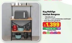 Kzy Mobilya Mutfak Bangosu Atlantik Çam