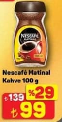 Nescafe Matinal Kahve 100 gr