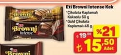 Eti Browni Intense Çikolatalı Kek 50 gr