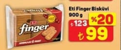 Eti Finger Bisküvi 900 gr
