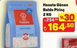 Hasata Gönen Baldo Pirinç 2 kg