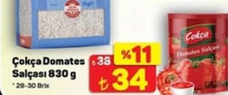 Çokça 830 gr Domates Salçası