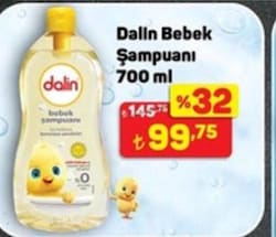 Dalin Klasik Bebek Şampuanı 700 ml