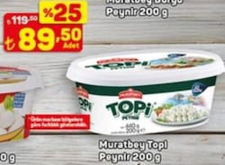 Muratbey 200 gr Topi Peynir