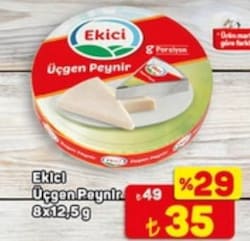 Ekici 8 Adet 100 gr Üçgen Peynir