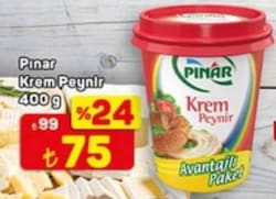Pınar 400 gr Krem Peynir