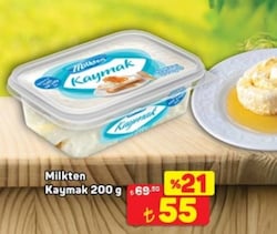Milkten Kaymak 200 gr