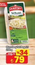 Muratbey 200 gr Tel Peyniri