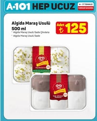 Algida 500 ml Sade Maraş Usulü Dondurma