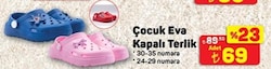 Juno Eva Kapalı Çocuk Terlik Pastel Turkuaz