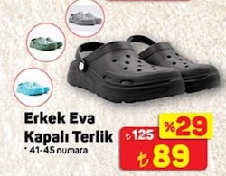 Juno Erkek Eva Kapalı Terlik