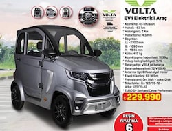 Volta EV1 Elektrikli Araba