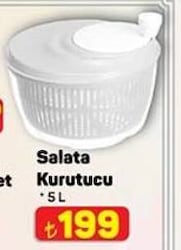 Salata Kurutucu 5 L 