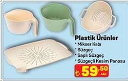Plastik Ürün Çeşitleri 