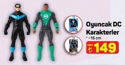 DC Oyuncak Karakterler 15 cm 