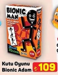 Bionic Adam Kutu Oyunu 