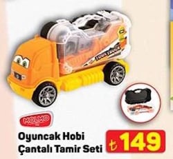 Molmo Oyuncak Hobi Çantalı Tamir Seti 