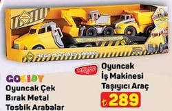 Molmo Oyuncak İş Makinesi Taşıyıcı Araç 
