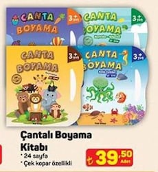 Çantalı Boyama Kitabı 