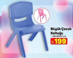 Büyük Çocuk Koltuğu 35x40x57 cm  