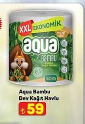 Aqua Bambu Dev Kağıt Havlu
