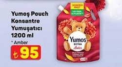 Yumoş Extra Amber Yumuşatıcı 50 Yıkama 1.2 lt