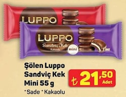 Şölen Mini Luppo Sade Kek 55 gr