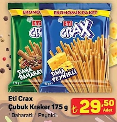Eti Crax Peynirli Çubuk Kraker 175 gr