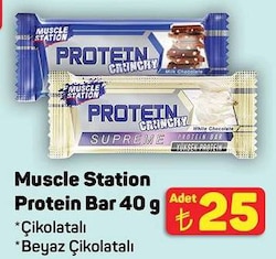 Muscle Station Supreme Crunchy 40 gr Protein Bar