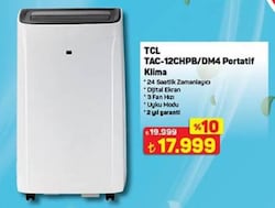 TCL TAC-12CHPB 12000 BTU Mobil Klima