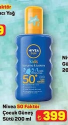 Nivea Koruma & Bakım 200 ml 50 Faktör Çocuk Güneş Spreyi