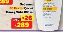 Sebamed Sun Care Çok Yönlü Koruyucu 100 ml 50 Faktör Bebek Güneş Sütü
