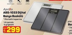 Aprilla ABS-1033 Dijital Baskül