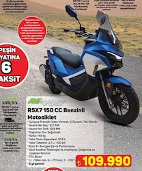 Volta Revolt RSX7 150 cc Scooter Motosiklet