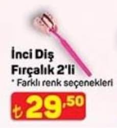 İnci Diş Fırçalık 2'li