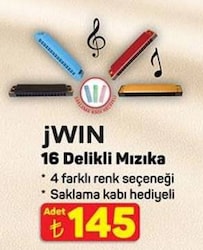 Jwin 16 Delikli Mızıka