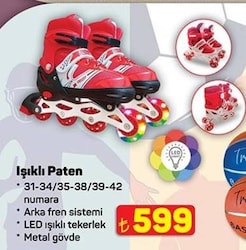 Triathlon Işıklı Paten 