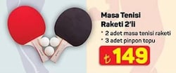 Triathlon T109 Masa Tenisi Raketi