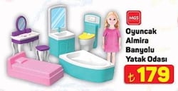 Mgs Oyuncak Almira Banyolu Yatak Odası