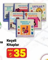 Keçeli Kitaplar/Adet