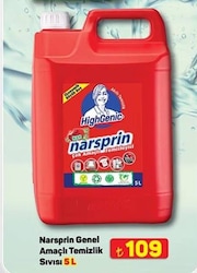 Highgenic Narsprin 5 lt Çok Amaçlı Temizleyici