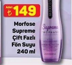Morfose Çift Fazlı Supreme Kondisyoner Fön Suyu 240 ml
