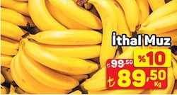 Muz İthal 1 kg