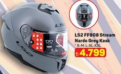 LS2 Stream 2 Nardo Gri Full Face Motor Kaskı
