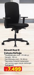 Bürosit Huxi 9 Çalışma Koltuğu