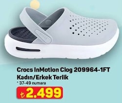 Crocs InMotion Clog 209964-1FT Gri Terlik