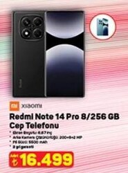 Xiaomi Redmi Note 14 Pro 8/256 GB Cep Telefonu