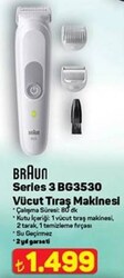 Braun Series-3 BG3530 Vücut Tıraş Makinesi
