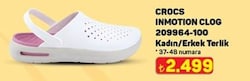 Crocs InMotion Clog 209964-100 Unisex Terlik
